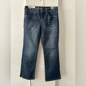 Tommy Hilfiger low rise bootcut jeans, size 6S